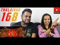 Thalaivar 168 Title Motion Poster Reaction | Malaysian Indian Couple | Annaatthe | Rajinikanth | 4K