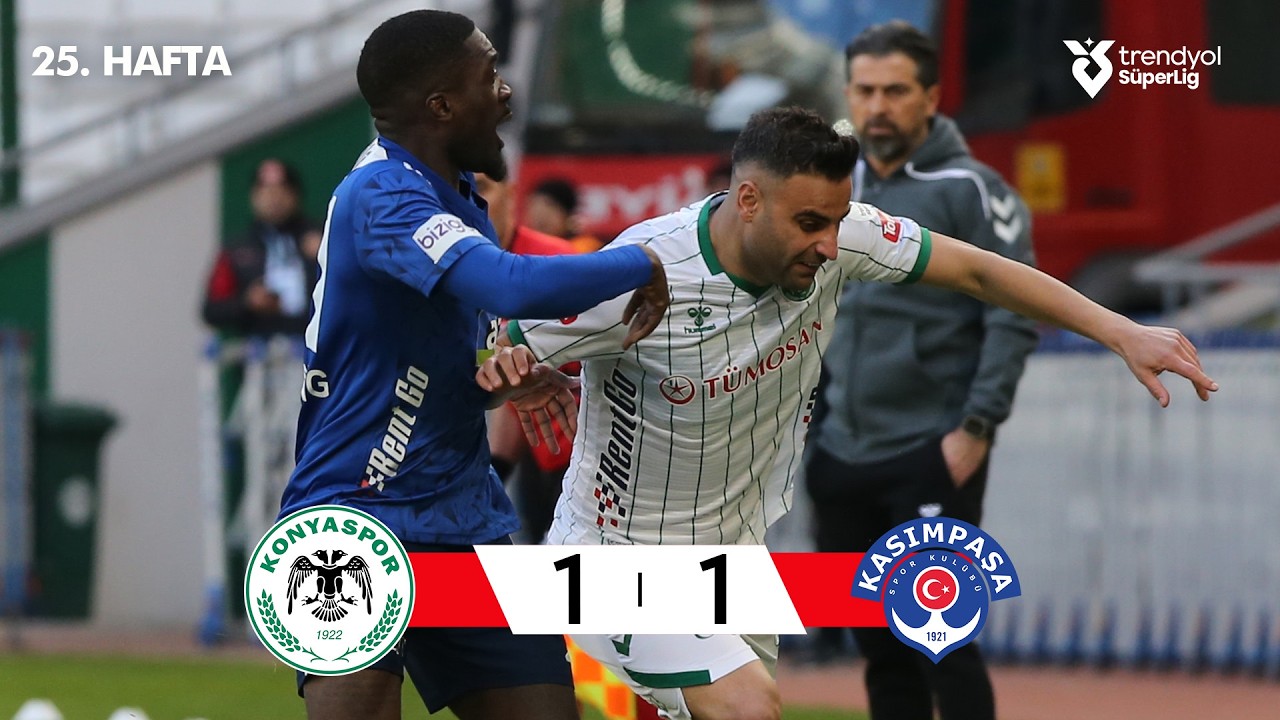 Konyaspor vs Kasımpaşa Highlights