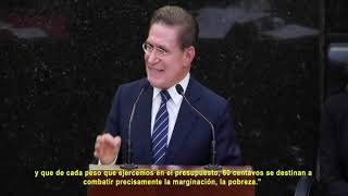 RINDE JOSÉ ROSAS AISPURO TORRES, SU TERCER INFORME DE GOBIERNO ANTE EL CONGRESO DEL ESTADO