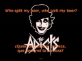 The Adicts-Who Spilt My Beer  Sub (Ing-Esp)