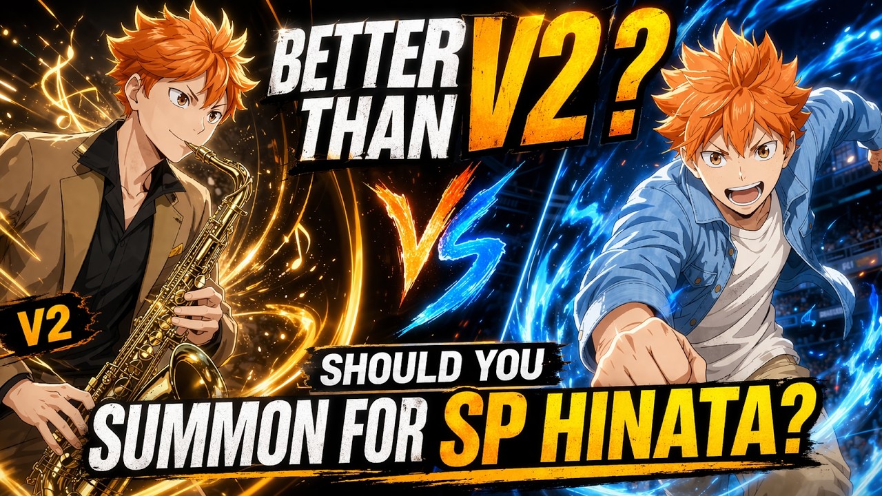 Better than V2? Should you summon for SP Hinata Re-Run Banner? - HAIKYU! FLY HIGH