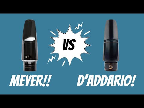Meyer Vs  D'Addario: Best pro mouthpiece?