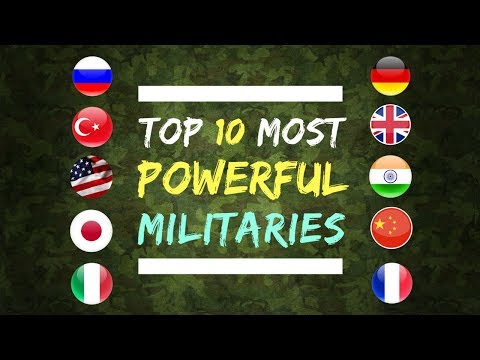 Top 10 Most Powerful Militaries In 2018 - Military/Army Comparison (Hindi) Video