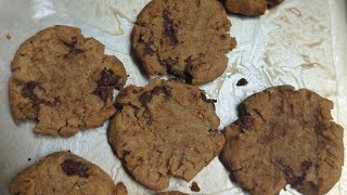 Crazy Easy 3 Ingredient Peanut Butter Cookies Recipe 💥 #fypシ #peanutbutter #cookies #food #baking