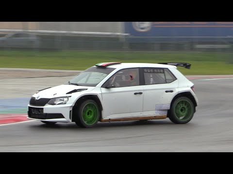 Skoda Fabia R5  Maximum Attack - Test Rally Day Adria International Raceway 31/01/2021