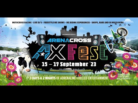 Discover The Arenacross Festival, AXFest at Bolesworth Castle, Cheshire  15 - 17 September 2023