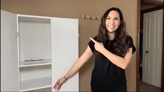 HONEST REVIEW - ClosetMaid cabinet!