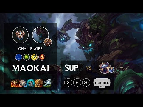 Maokai Support vs Yuumi - EUNE Challenger Patch 10.7