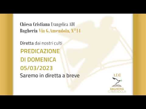 Predicazione di Domenica 05/03/2023