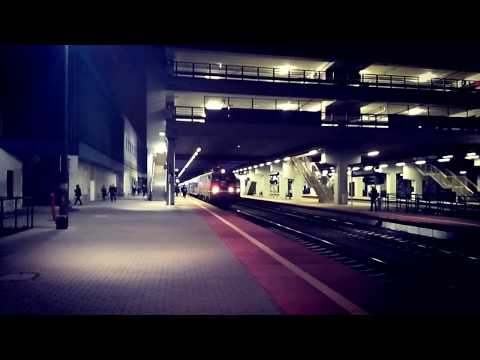 Pociąg Express IC "Lech" do Zielonej Góry z EP09-029 odjeżdża z Poznania Głównego