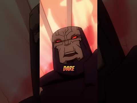 Batman Outplayed Darkseid 😎 #shorts #youtubeshorts #dc #dcu #cartoon #animation