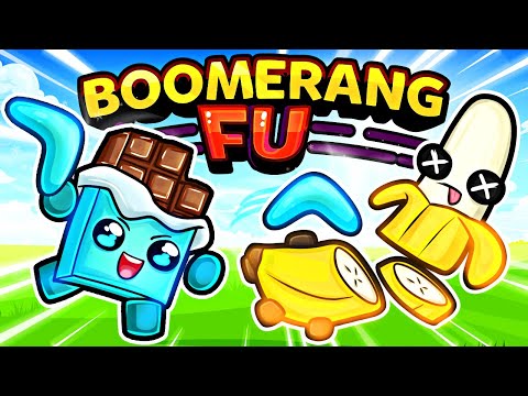 Surviving EVIL FOODS in Boomerang Fu!