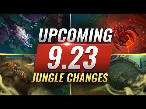 MASSIVE CHANGES: New JUNGLE + LANE CHANGES Coming in Patch 9.23 - League of Legends
