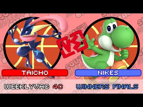 WeeklyVac 40 - SSBU - Taicho (Greninja) vs Nikes (Yoshi)