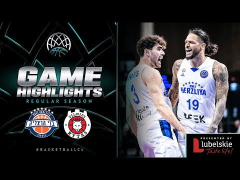 Bnei Herzliya v Rytas Vilnius | Gameday 2 | Highlights - Basketball Champions League 2022/23