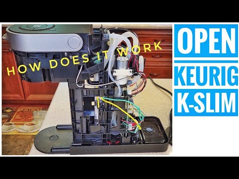 HOW TO OPEN Keurig K-Slim K Cup Coffee Maker K190 HOW DOES IT WORK ON INSIDE