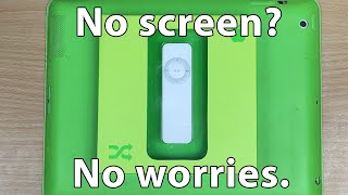 Opening a brand new iPod Shuffle.