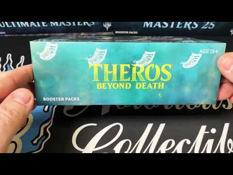 MTG Theros Beyond Death booster box opening! GIveaway!!