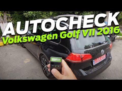 Проверка ЛКП Volkswagen Golf 2016 Variant Allstar 1.6 TDi универсал дизель из Европы пробег оригинал