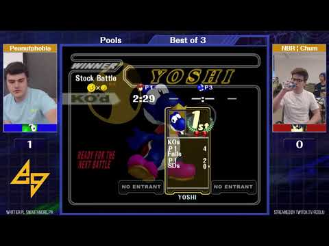 Event Match 27: Peanutphobia (Yoshi) vs Chum (Marth) - Pools