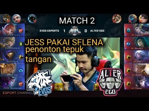 EVOS VS ALTER EGO MATCH 2 MPL SEASON 3