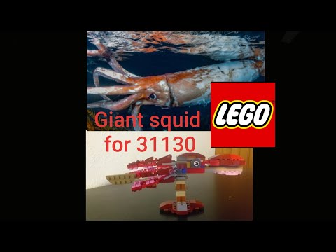 Lego creator alternate build giant squid for 31130