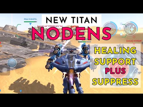 Save Up Platinum For New Titan Nodens + Atomizer Phantom In Action - War Robots Test Server Gameplay