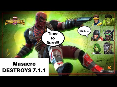 Buffed 6* Masacre DESTROYS 7.1.1 Pleasure to Burn