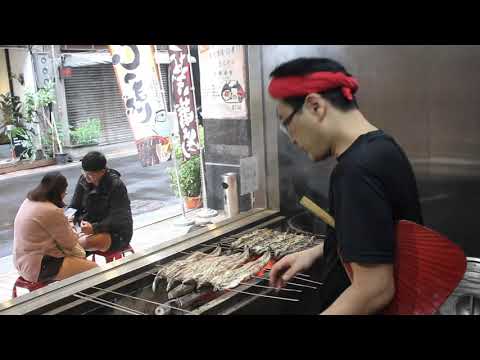 Comida gourmet taiwanesa 🇹🇼 Os japoneses adoram peixe enguia de Taiwan!