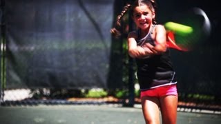 Unstoppable 9-Yr-Old Tennis Prodigy!