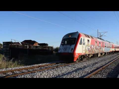 OSE AEG DMU 1510 [520 252 - 254] Dekeleia region - 17.07.2016