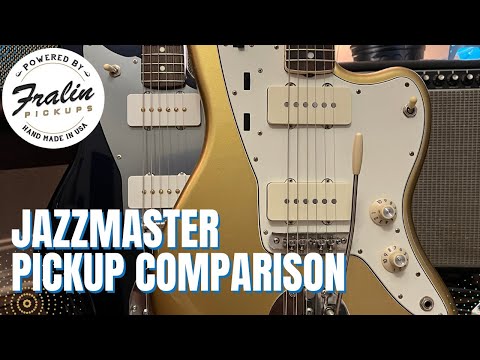 Comparing Jazzmaster Pickups with P90s.