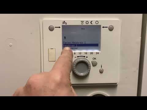 Brötje WGB/WBS/BBK Serie C/D/E/F/G/H/I Zeit-Programm einstellen. ISR-Regelung