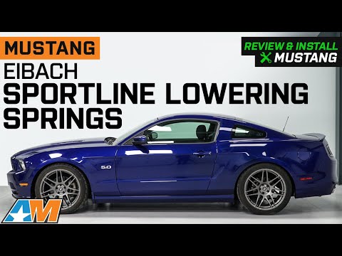 2011-2014 Mustang Eibach Sportline Lowering Springs Review & Install