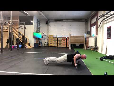 Loaded Seesaw Push-ups
