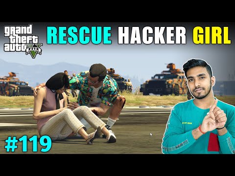 SAVING LESTER'S FRIEND FROM BIGGEST TERRORIST BASE | GTA V GAMEPLAY #119