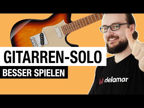 7 ÜBLE FEHLER beim Gitarren-Solo - besser Gitarre spielen