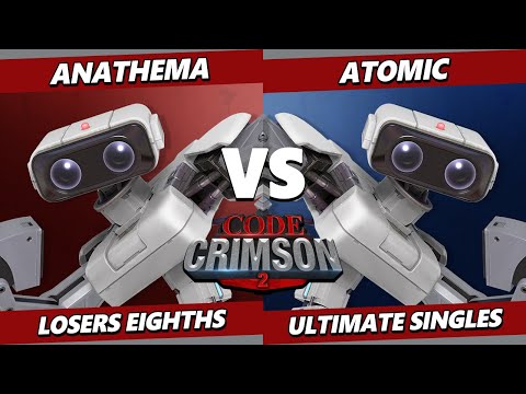 Code Crimson 2 Top 8 - Anathema (ROB) Vs. Atomic (ROB) Smash Ultimate - SSBU