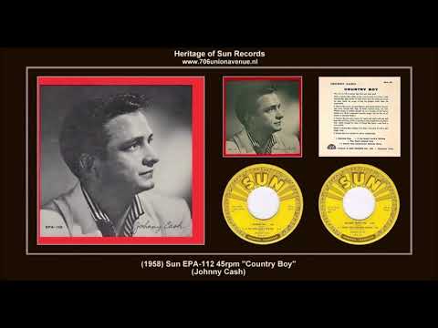 (1958) Sun EPA 112 ''Country Boy'' Johnny Cash