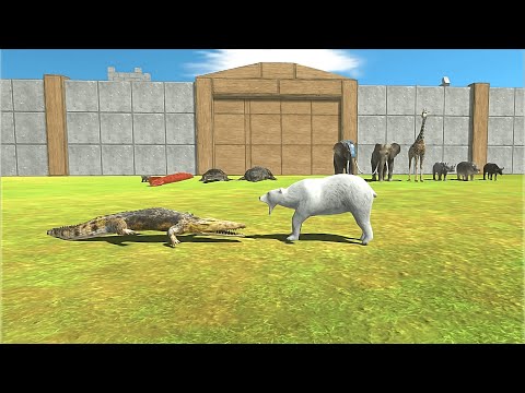 REPTILES VS MODERN MAMMALS Tournament - Animal Revolt Battle Simulator