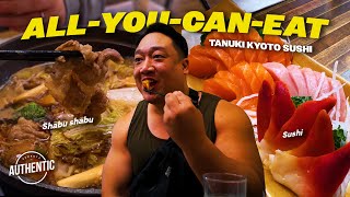 Tanuki Kyoto Sushi | ALL YOU CAN EAT SUSHI 🍣 in Canada  | Demboyz Authentic