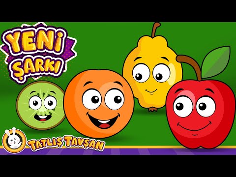 YENİ ŞARKI! Meyveleri Öğreniyorum · Kış Meyveleri · Portakal Elma Ayva Kivi Greyfurt · Tatlış Tavşan