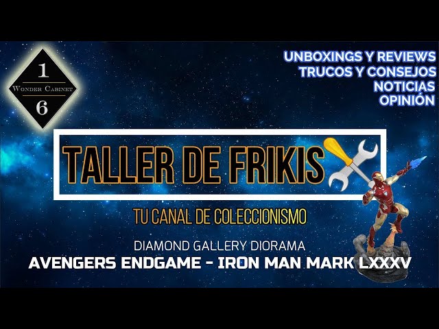 Vídeo relacionado con CRYSTAL ART Kit de figura de diamante Marvel - Iron Man
