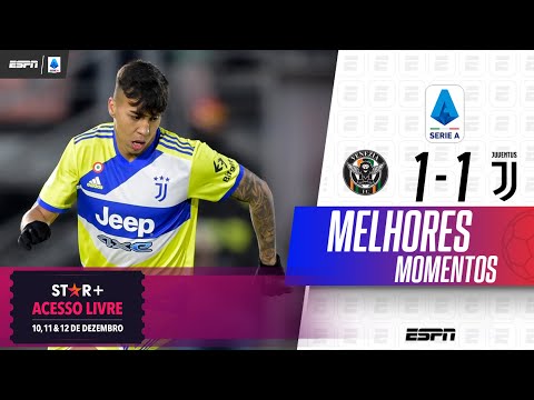 JUVENTUS DECEPCIONA E FICA SÓ NO EMPATE COM O VENEZIA NO ITALIANO | MELHORES MOMENTOS