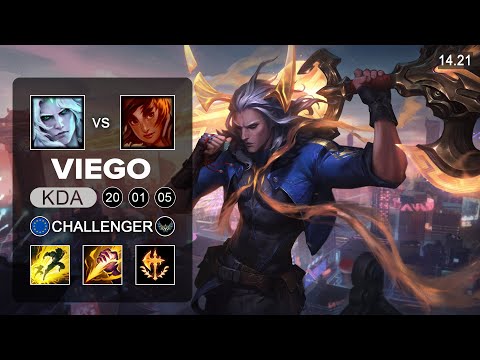 Viego vs Taliyah Jungle - EUW Challenger - Patch 14.21 Season 14