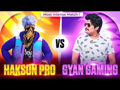Gyan Gaming vs Hakson Pro Gaming 👽  He called me Hacker ! Op Match