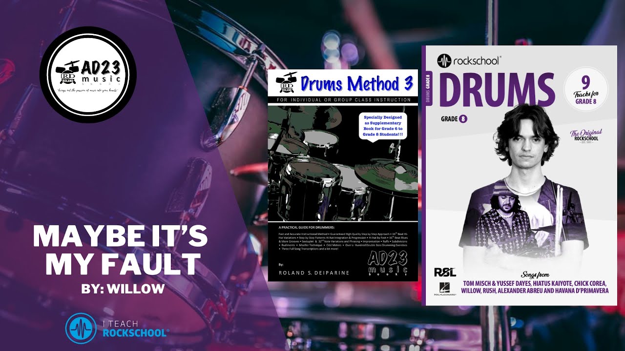Maybe It's My Fault | Rockschool Drums Grade 8 2024