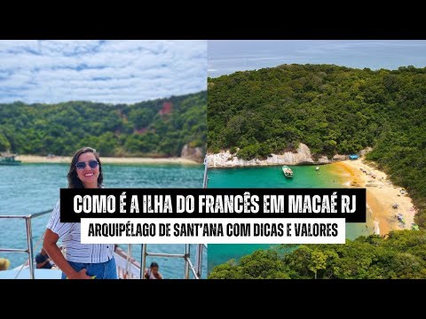 Como é a Ilha do Francês em Macaé no Rio de Janeiro (Arquipélago de Santana)