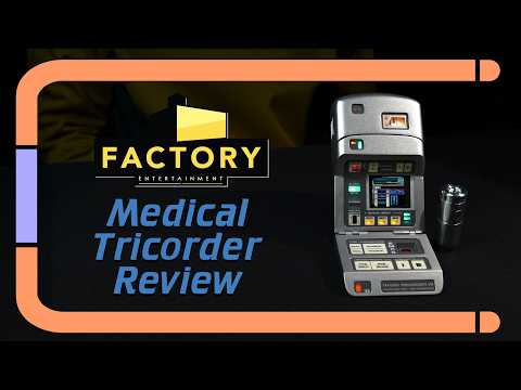 Star Trek TR580 Mark VII Medical Tricorder Replica Review | Factory Entertainment Unboxing & Demo