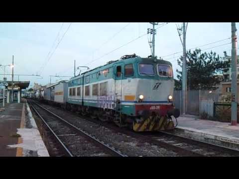 E655.291 sul TCS 57002 Pomezia - Gallarate, in partenza da Roma Tuscolana